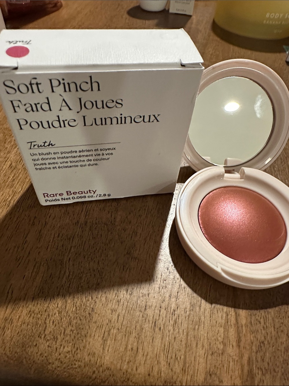 Rare Beauty Soft Pinch Luminous Powder Blush Truth BNIB